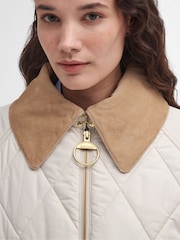 Barbour Cream Milby Quilt Jacket - Image 5 of 6