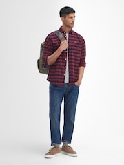 Barbour® Red Endfield TF 100% Cotton Shirt - Image 3 of 5