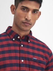 Barbour® Red Endfield TF 100% Cotton Shirt - Image 4 of 5