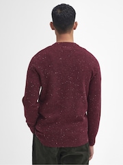 Barbour® Red Tainsbury Crew Jumper - Image 2 of 5