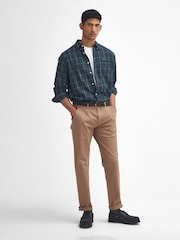 Barbour® Green 100% Cotton Lanark Shirt - Image 3 of 5