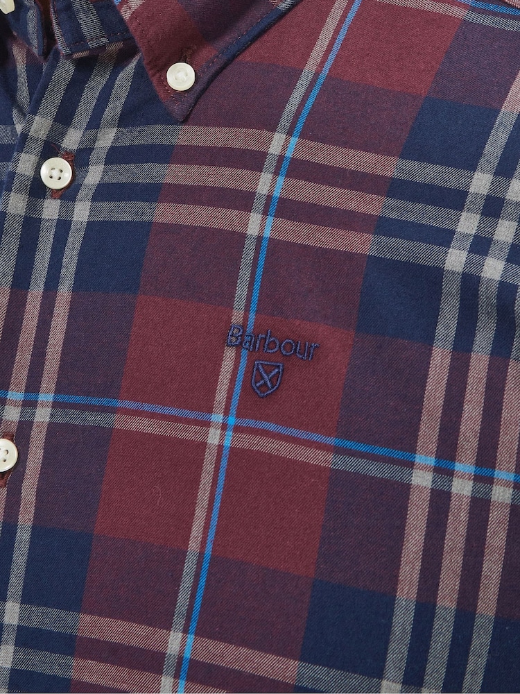 Barbour® Red Edgar TF 100% Cotton Shirt - Image 5 of 5 Barbour® Red Edgar TF 100% Cotton Shirt - Image 5 of 5