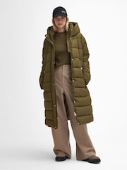 Barbour® International Green Long Barron Jacket - Image 1 of 6