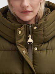 Barbour® International Green Long Barron Jacket - Image 6 of 6