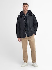 Barbour® Blue Mod Beaufort Jacket - Image 3 of 6