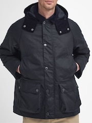 Barbour® Blue Mod Beaufort Jacket - Image 5 of 6