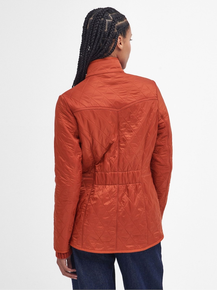 Barbour® Orange Cavalry polarquilt Jacket - Image 2 of 6