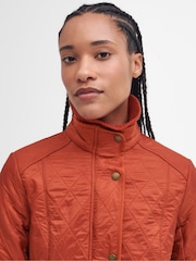 Barbour® Orange Cavalry polarquilt Jacket - Image 4 of 6