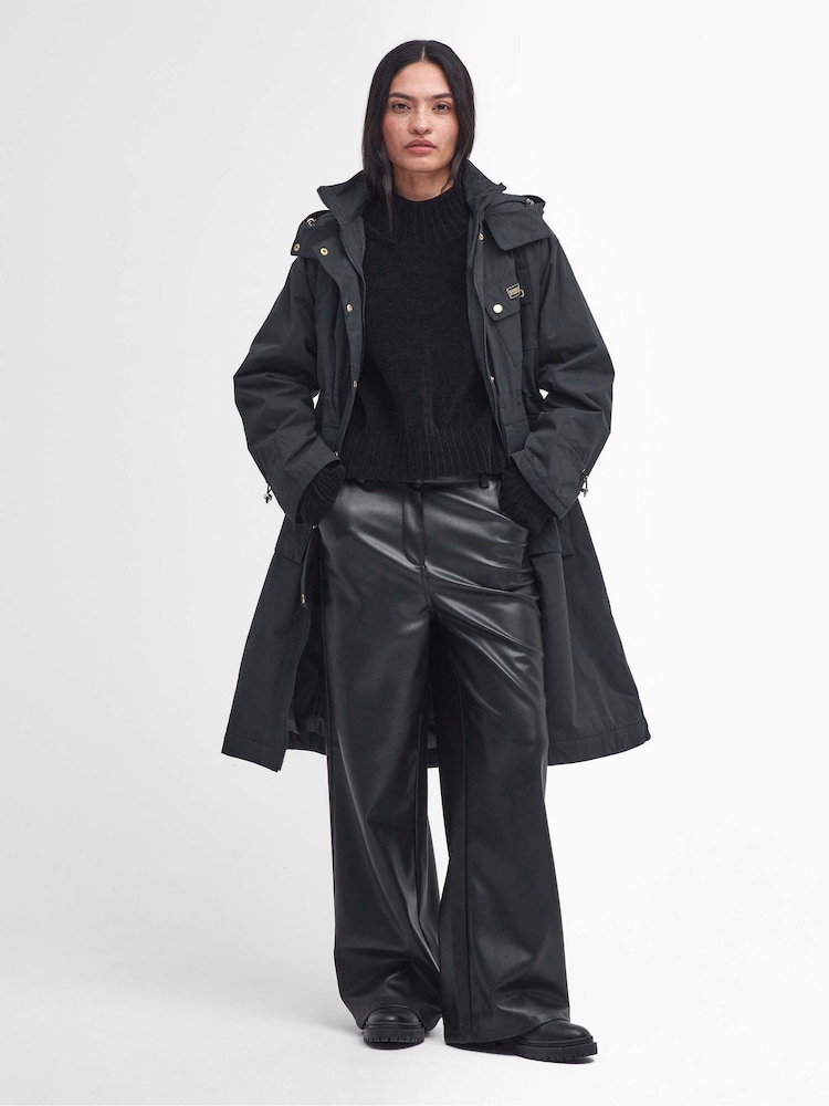 Barbour® International Roberta Sproof Black Jacket - Image 1 of 6