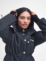 Barbour® International Roberta Sproof Black Jacket - Image 4 of 6