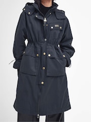Barbour® International Roberta Sproof Black Jacket - Image 6 of 6