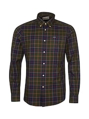 Barbour® Green Wetheram TF 100% Cotton Shirt - Image 5 of 6