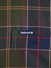 Barbour® Green Wetheram TF 100% Cotton Shirt - Image 6 of 6