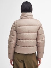 Barbour® International Webber Puffer Brown Jacket - Image 2 of 6