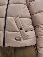 Barbour® International Webber Puffer Brown Jacket - Image 6 of 6