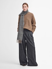 Barbour Brown Lavensdale Crew Jumper - Image 4 of 6