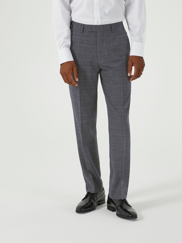 Skopes Grey Jacob Suit Tailored Trousers Grey Check - Image 1 of 4