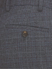 Skopes Grey Jacob Suit Tailored Trousers Grey Check - Image 4 of 4
