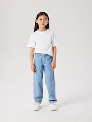 Name It Blue Rhinestone Straight Leg Jeans - Image 1 of 4