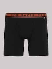 Ted Baker Black Cotton Boxer 3 Pack - Image 2 of 9