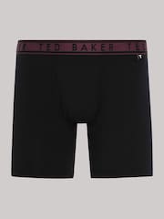 Ted Baker Black Cotton Boxer 3 Pack - Image 4 of 9