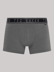 Ted Baker Grey Cotton Trunk 3 Pack - Image 3 of 10