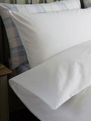 Laura Ashley White 100% Cotton Rianne Duvet Cover and Pillowcase Set - Image 1 of 2