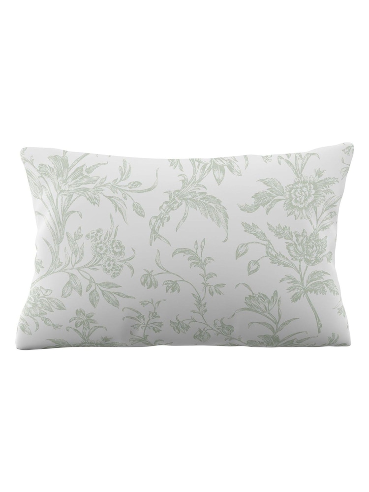 Laura Ashley Sage 100% Cotton Lloyd Duvet Cover and Pillowcase Set - Image 8 of 8