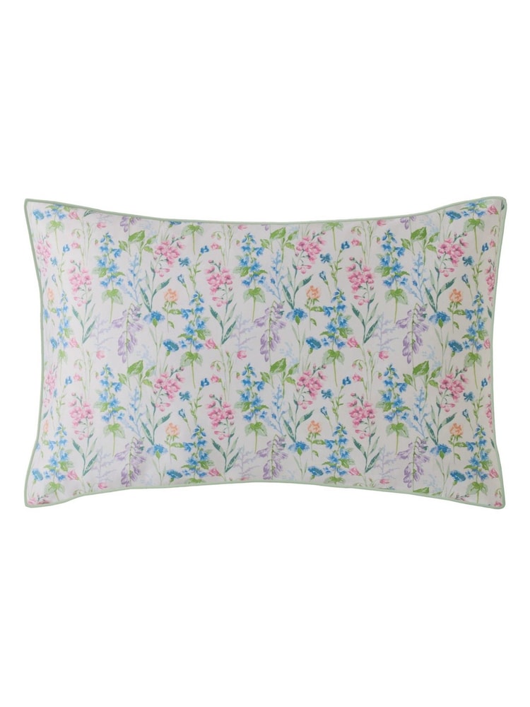 Laura Ashley Multi 100% Cotton Elston Garden Duvet Cover and Pillowcase Set - Image 6 of 6