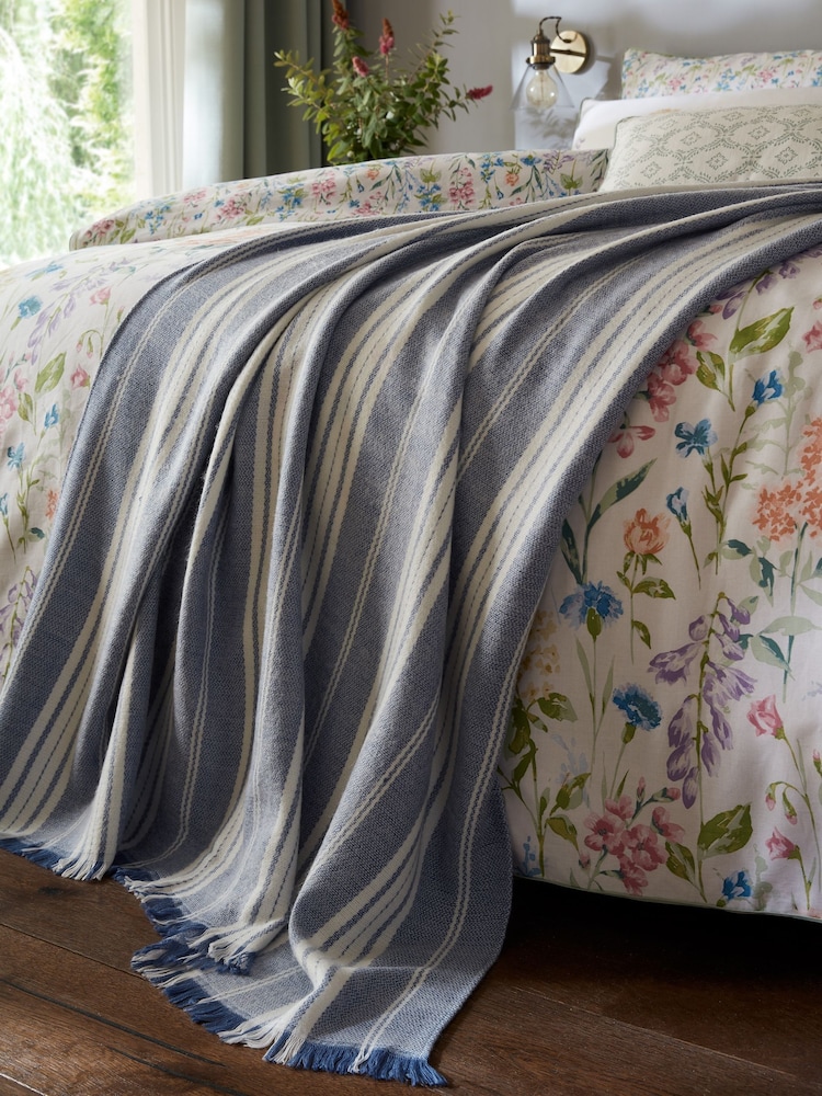 Laura Ashley Seaspray Ardley Throw - Image 1 of 4
