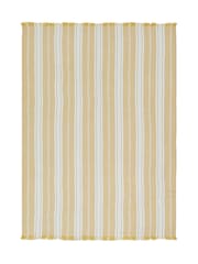 Laura Ashley Ochre Ardley Throw - Image 4 of 4