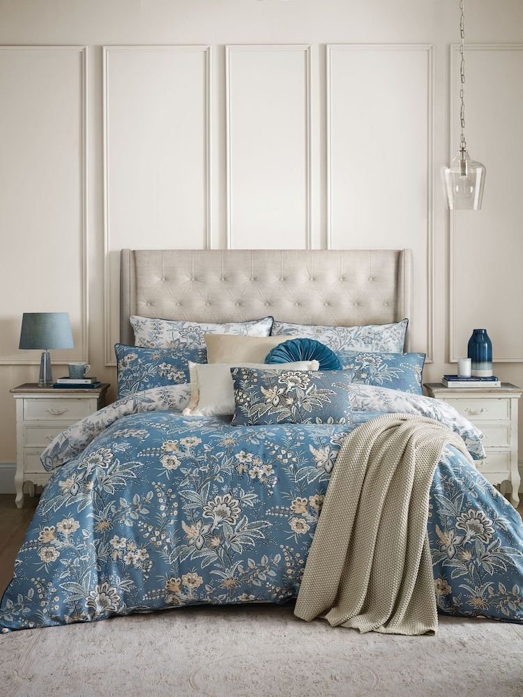 Laura Ashley 100% Cotton Marlbrook Duvet Cover and Pillowcase Set - Изображение 1 из 9