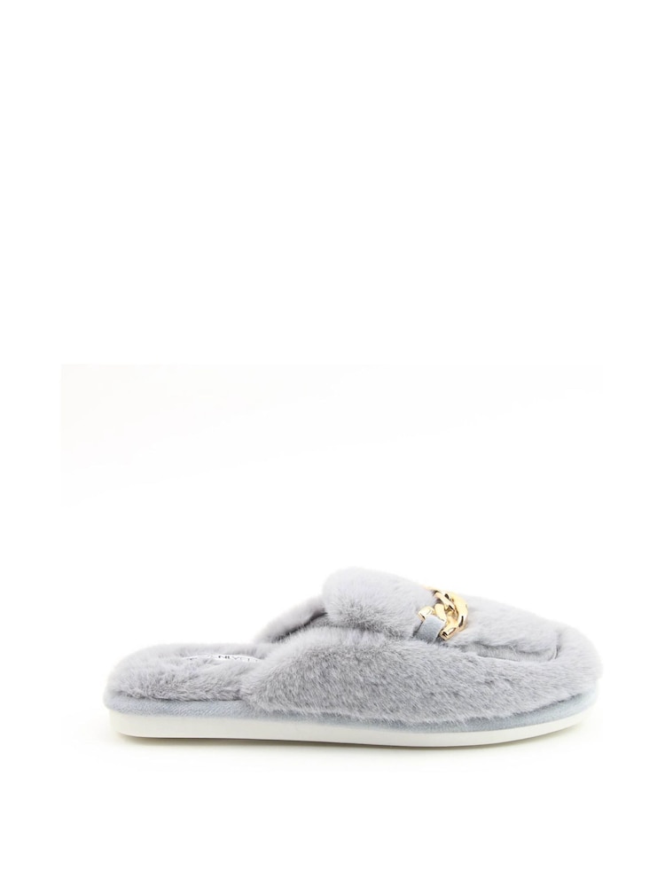 Heavenly Feet Winter Swan Slippers - Image 1 of 4