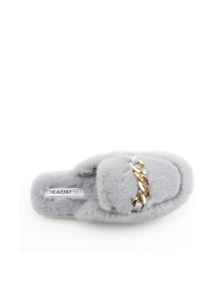 Heavenly Feet Winter Swan Slippers - Image 4 of 4