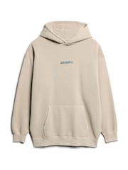 Superdry Oversized Micro Logo Graphic Hoodie - Imagen 5 de 6