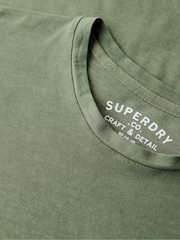 Superdry Green Oversized Classic Essential T-Shirt - Image 6 of 6