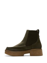 Clarks Green Suede Leather Linoso Top Boots - Image 2 of 7