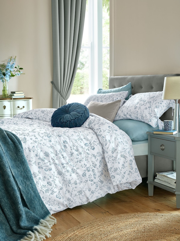 Постельный комплект с пододеяльником и наволочками плотностью 200 нитей Laura Ashley Aria - Изображение 1 из 4