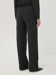 Jigsaw Grey Boiled Wool Blend Trousers - Image 5 of 6
