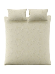Laura Ashley Ochre Pussy Willow 100% Cotton Duvet Cover and Pillowcase Set - Image 4 of 6