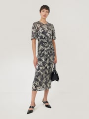 Jigsaw Gold Knot Front Dress - Image 1 of 6