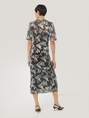 Jigsaw Gold Knot Front Dress - Image 4 of 6