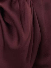 Jigsaw Natural Satin Ruffle Top - Image 8 of 8