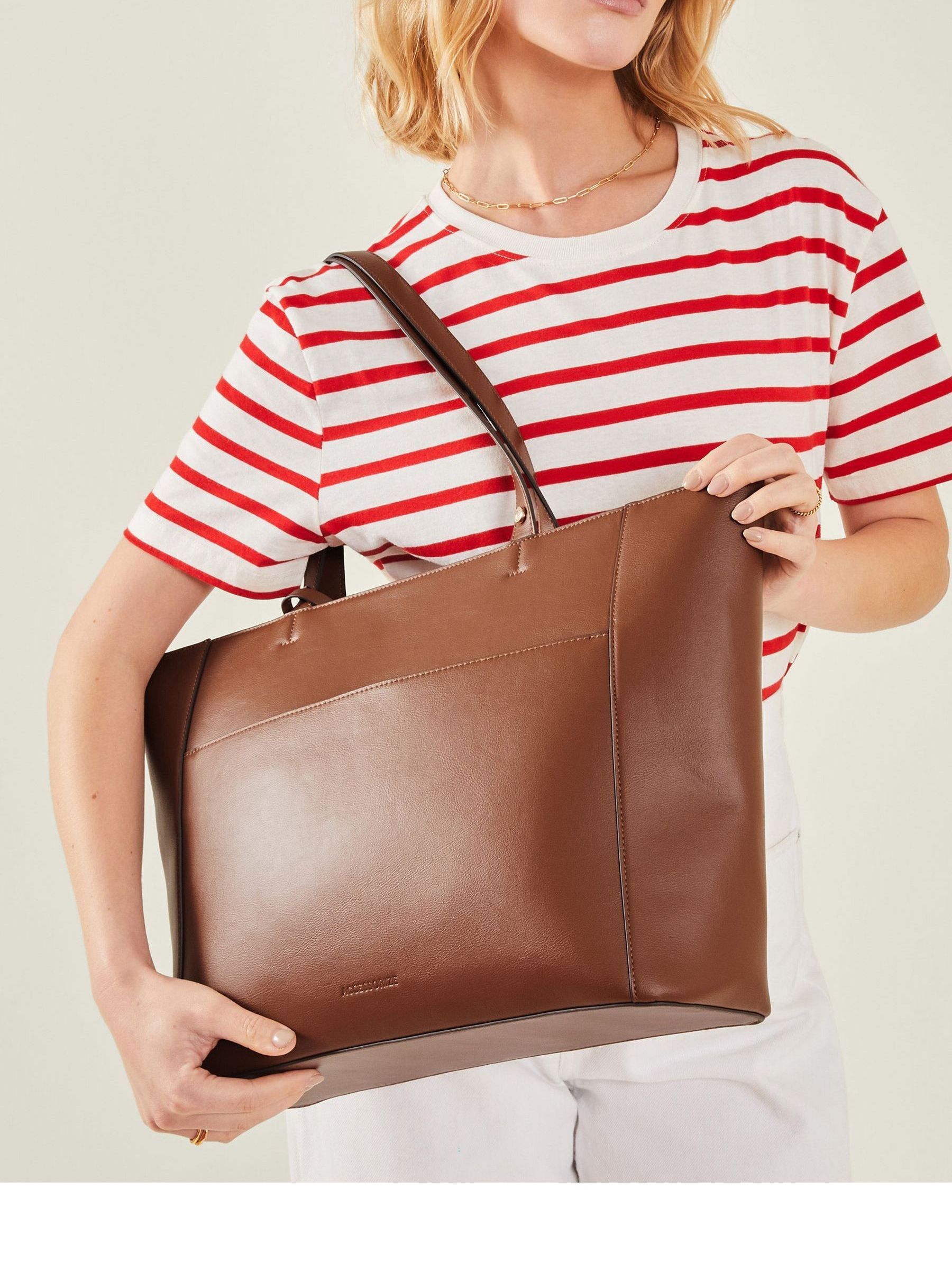 Next leather tote bag hotsell