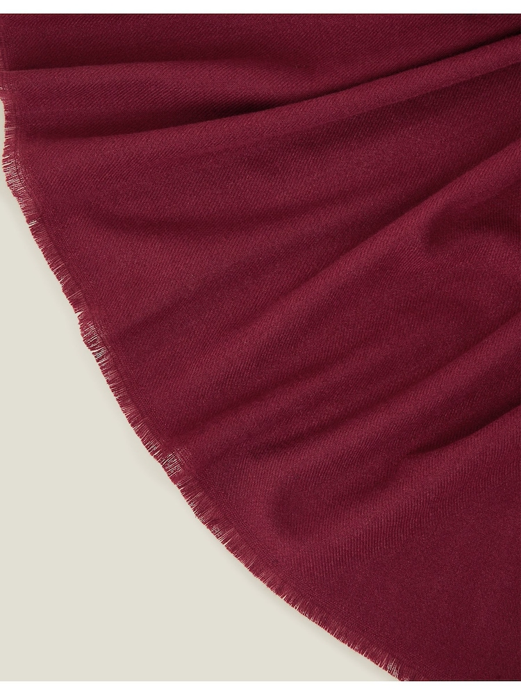 Accessorize Super Soft Raw Edge Blanket Scarf - Imagem 3 de 3