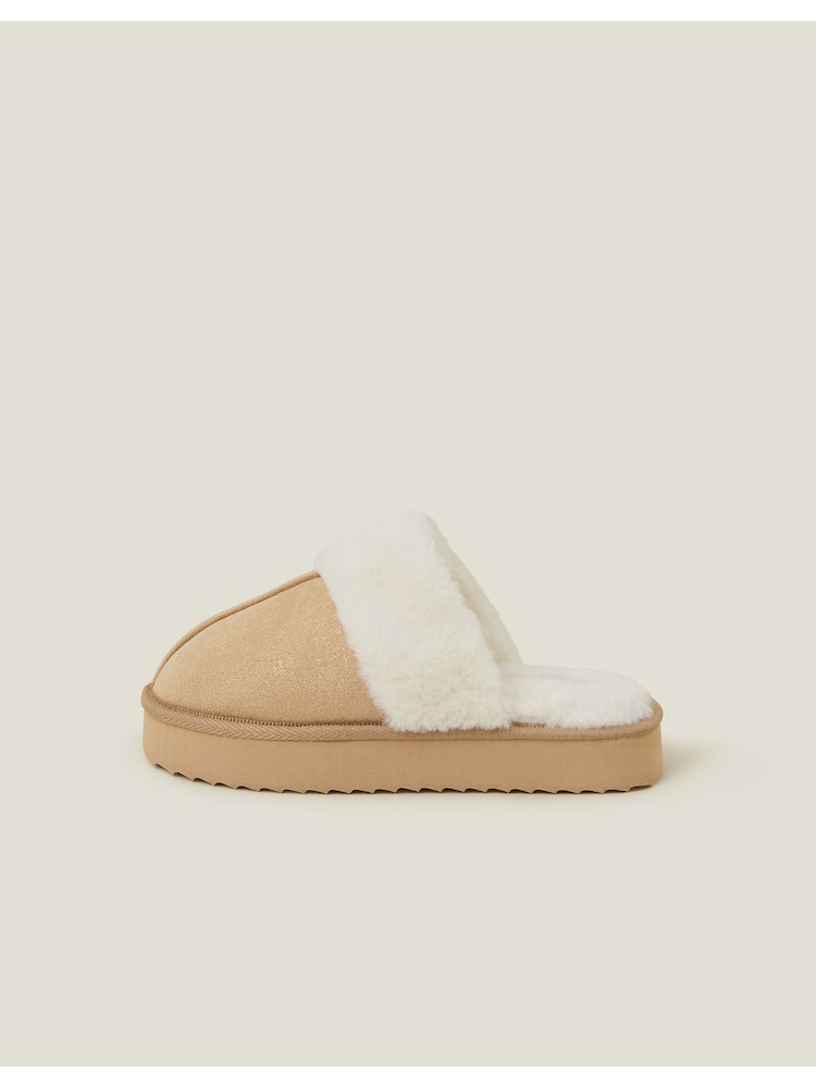 Accessorize Glitter Platform Mule Copati - Slika 2 iz 4