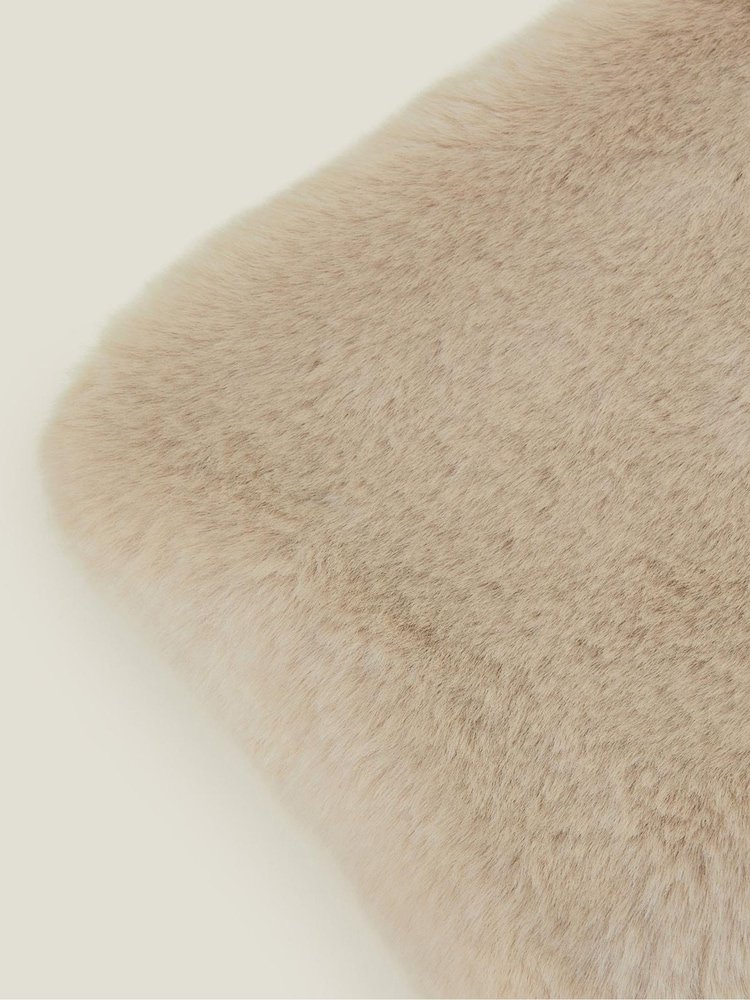 Accessorize Faux Fur Stole Winter šal; ruta - Slika 3 iz 3
