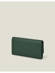 Accessorize Green Metal Detail Faux Leather Purse - Image 2 of 3