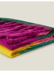 Accessorize Multi Wave Winter Super Fluffy Scarf - Image 4 of 5