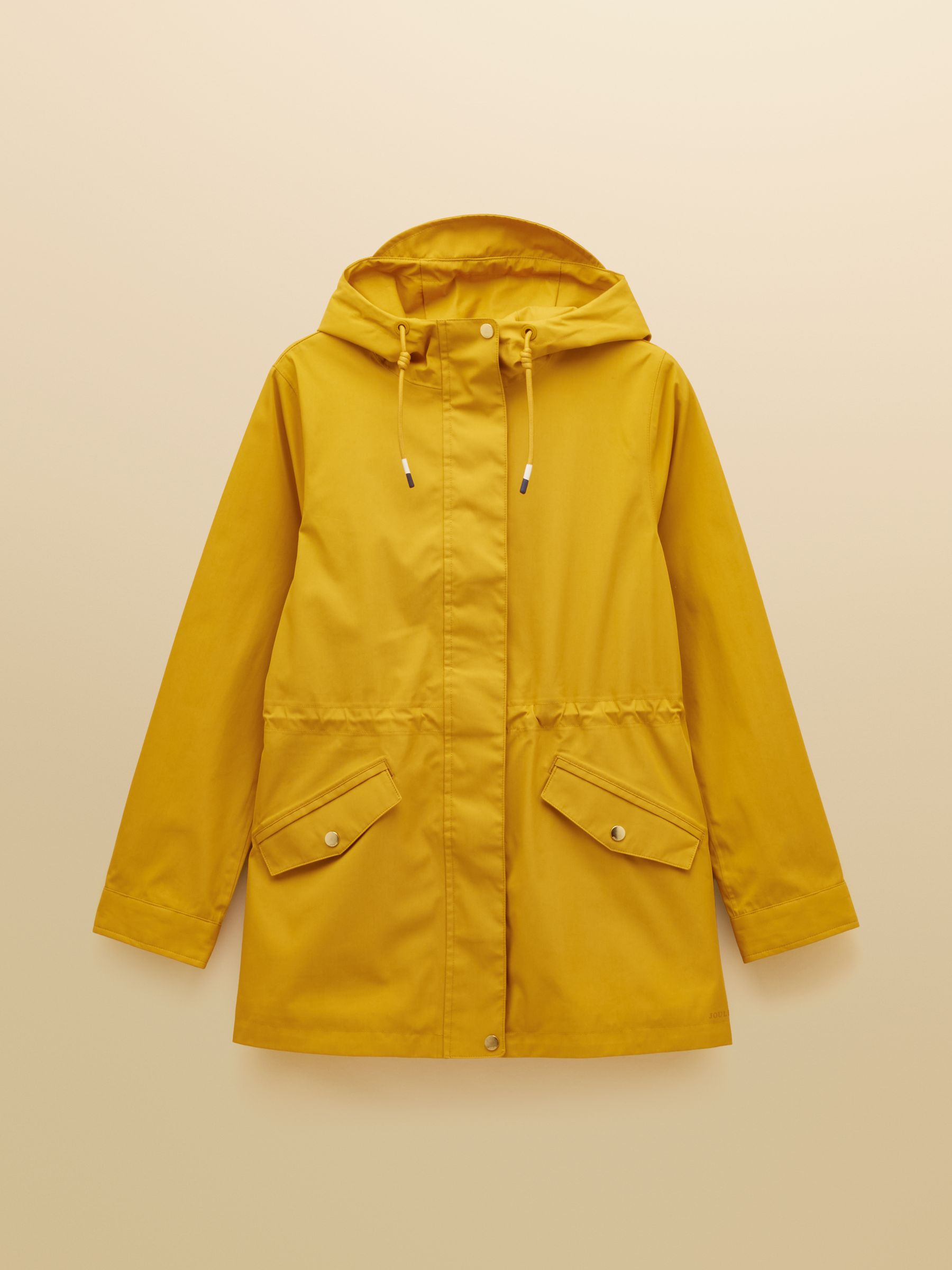 Buy Joules Portwell Yellow Waterproof Raincoat With Hood and